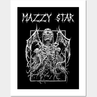 mazzy star black metal Posters and Art